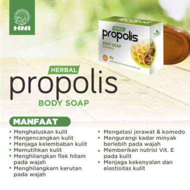 Sabun Propolis HNI Herbal - sabun Jerawat