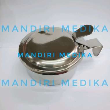Sputum Pot Dahak Stainless 10.5x5.5cm Marwa