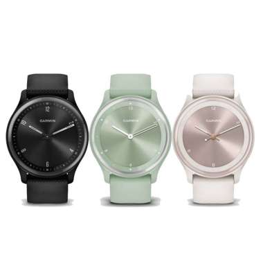 Garmin Vivomove Sport Hybrid - Vivo Move Resmi TAM Original SmartWatch COCOA