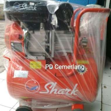 Kompresor Angin Shark Portable 1 Hp Bensin