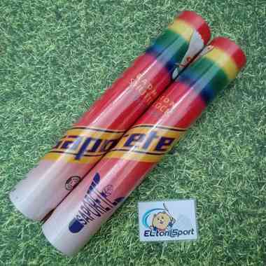 (1SLOP) SAPORETE PELANGI RED Shuttlecock Kok Badminton Bulutangkis