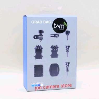 GOPRO GRAB BAG ORIGINAL mounting buckle/3-way pivot arm/thumb screw