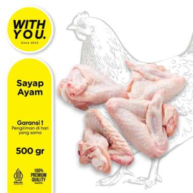 SAYAP AYAM BERSIH 500gr CHICKEN WINGS 500 GRAM