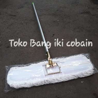 Pel Lantai Lobby 60cm Alat Pel Lantai Lobby Gagang Alumunium