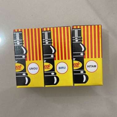 ZENITH Tinta Cap Stempel / Stamping Ink Hitam Biru Ungu Ungu