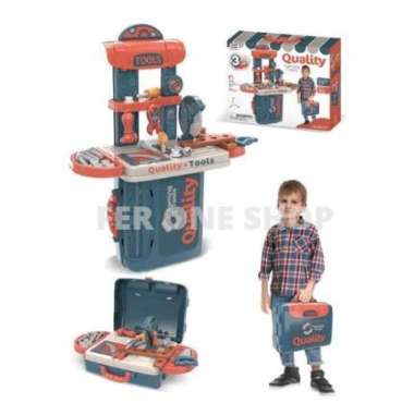 kids tool box mainan perkakas mainan anak anak aman top grade