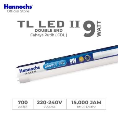 Hannochs TL LED II Double End 9 Watt - Lampu Tube Light Putih