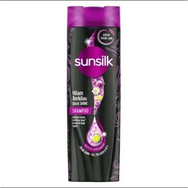 Promo Harga Sunsilk Shampoo Black Shine 160 ml - Blibli