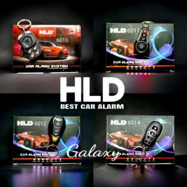 Alarm Mobil Merk HLD / Pengaman Mobil Premium 12v Universal 6012