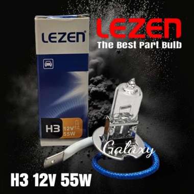 Bohlam Halogen Lezen H3 12V & 24V 12v 55w