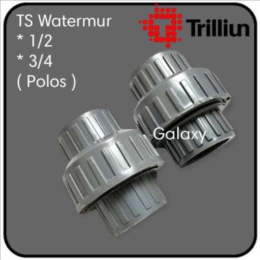 TS Watermur - Pipa Sambungan PVC Watermur 1/2 x 1/2