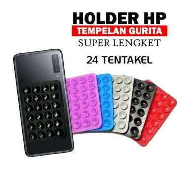 Tempelan Hp Gurita Suction Holder Handphone Motor Hp Gurita