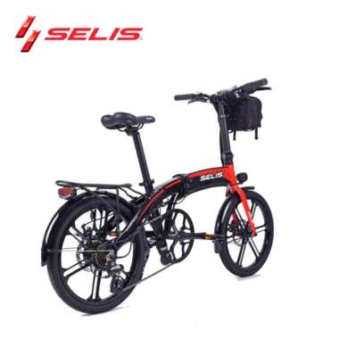 sepeda listrik lipat selis 501 - Multicolor