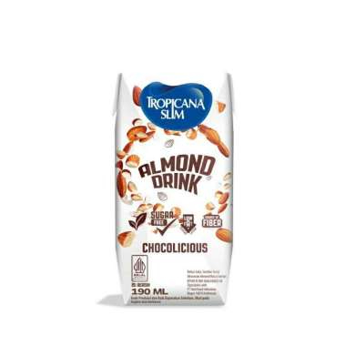 TROPICANA SLIM ALMOND DRINK CHOCO 190ML