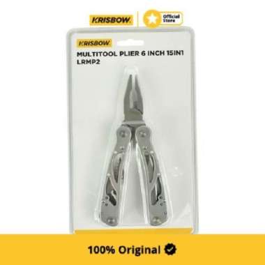 Krisbow Plier Tang Multifungsi 15 In 1 Lrmp2 - Silver