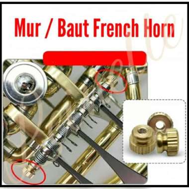 Mur / Baut Pengencang French Horn