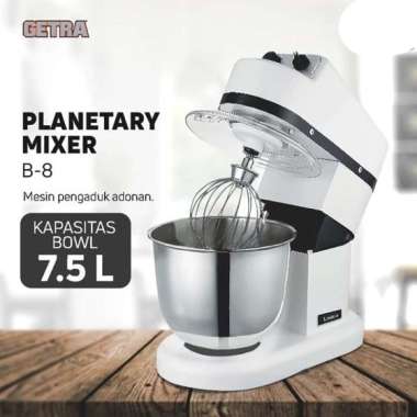 Getra Mixer Pengaduk Adonan B8 7,5 Liter