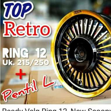 Velg Racing Mio M3 125 Top Type Retro Ring 12 Multicolor