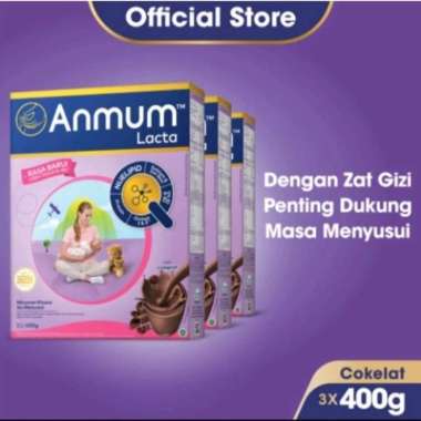 Promo Harga Anmum Lacta Cokelat 400 gr - Blibli