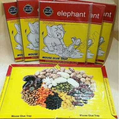 LEM TIKUS ELEPHANT ORIGINAL PERANGKAP TIKUS LEM TIKUS GAJAH LEM CICAK 2PCS