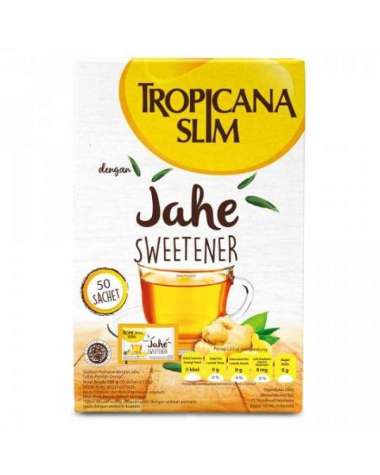 Tropicana Slim Sweetener Jahe