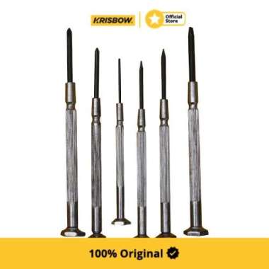 Krisbow Set Screwdriver Obeng Presisi 6 Pcs