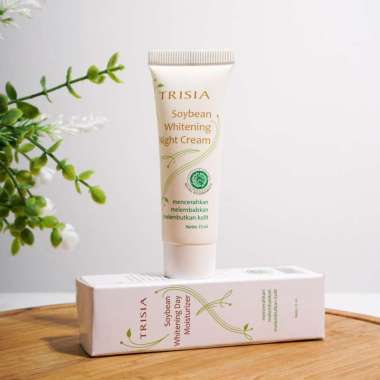 Trisia Cosmetics Paket Hemat Isi 3 Whitening Soybean