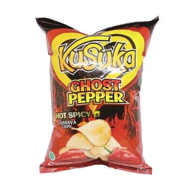 Kusuka - Keripik Singkong - 60 gr GHOST PEPPER