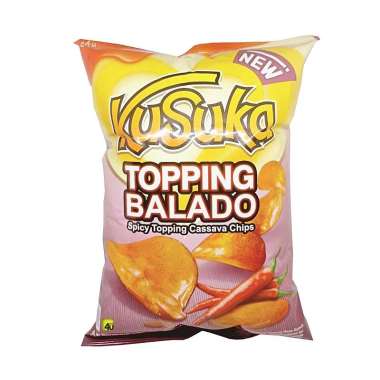 Kusuka - Keripik Singkong - 60 gr TOPPING BLDO