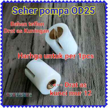 Seher pompa OD25 Bahan teflon