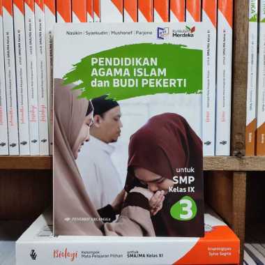 Buku Agama Islam Kelas 9 SMP Kurikulum Merdeka Erlangga