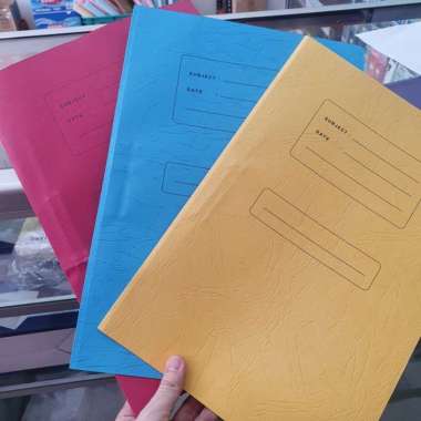 STOPMAP 5001 MAP KERTAS BERWARNA UKURAN FOLIO NEURO BIRU