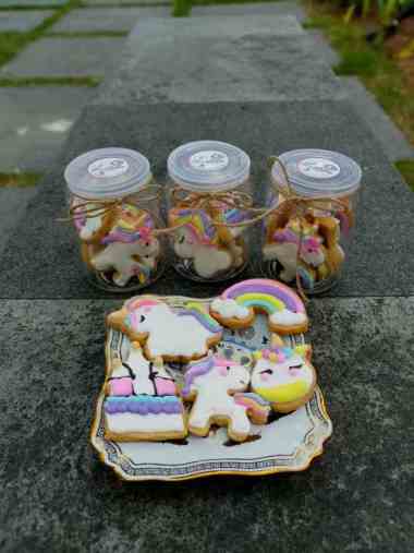 Cookies karakter cookies bentuk karakter kukis biskuit karakter Unicorn