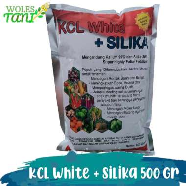 Kcl White Silika 500 Gram Pupuk Silika Anti Rebah Batang