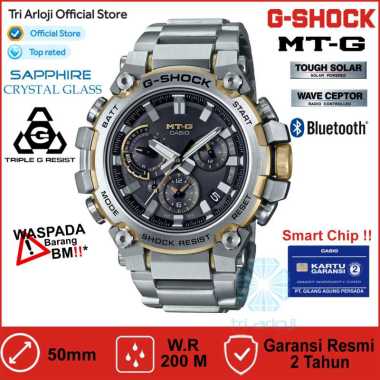 Casio G-SHOCK MTG-B3000D-1A9DR Jam Tangan Pria Analog MTGB3000D Steel MTG-B3000D-1A9