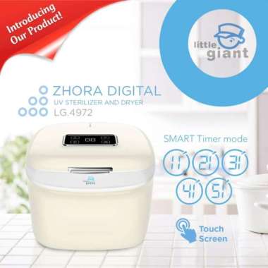 Little Giant Zhora Digital UV Sterilizer And Dryer LG 4972 Beige