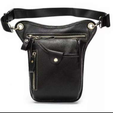 SPV TAS PAHA KULIT - WAIST BAG KULIT ASLI - TAS PAHA BISA DISLEMPANG