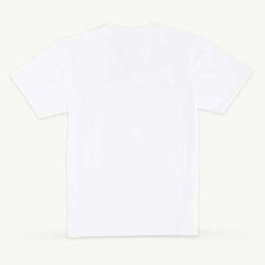 MAISON KITSUNE Men Fox Head patch Classic T-Shirt in White M