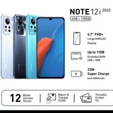 Infinix Note 12i 2022 nebula blue