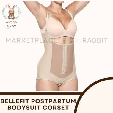 Bellefit Bodysuit Corset Korset Badan Belle Fit Lahiran Normal C Section M