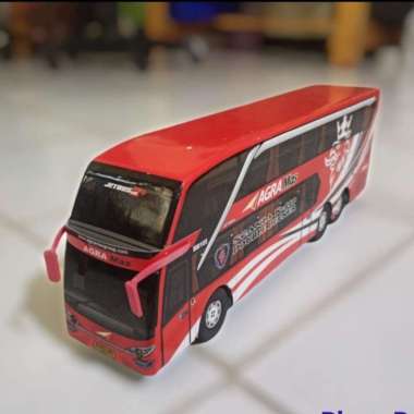 Miniatur Mainan Bus Rc Remote Control Agra Mas Multicolor