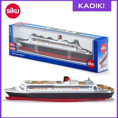 Siku Diecast Ship Queen Mary Ii - Miniatur Kapal Penumpang Pesiar 1723 Multicolor