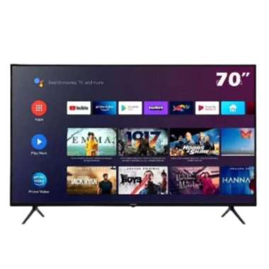 Led Coocaa 70CUC6500 70 Inch 70Y72 CUC6500 UHD 4K Google Assistant Android Tv 10