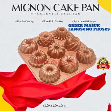 SIGNORA | Loyang Sultan Mignon Cake Pan Loyang Kue dan Puding