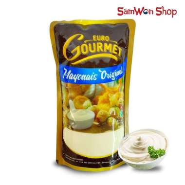 EURO GOURMET MAYONAISE ORIGINAL POUCH 1 KG - SAUS MAYO MAYONES MAYONAIS