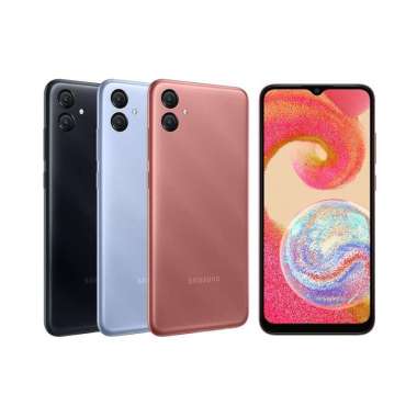 SAMSUNG A04e RAM 3/32 GB GARANSI RESMI BISA KREDIVO / PAYLATER copper