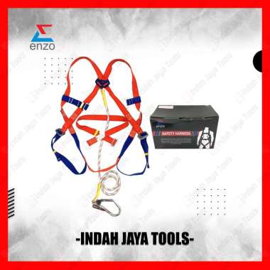 ENZO Full Body Harness Safety Belt Sabuk Pengaman Single Double Big SINGLE