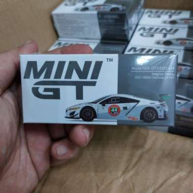 Mini Gt Skala 64 Honda Nsx Gt White (Ready Stocks) Multicolor