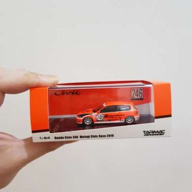 Diecast Tarmac 1/64 Honda Civic Eg6 Estilo Motegi Multicolor