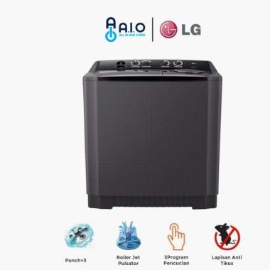 LG - MESIN CUCI 2 TABUNG 14 KG - P1400RTM